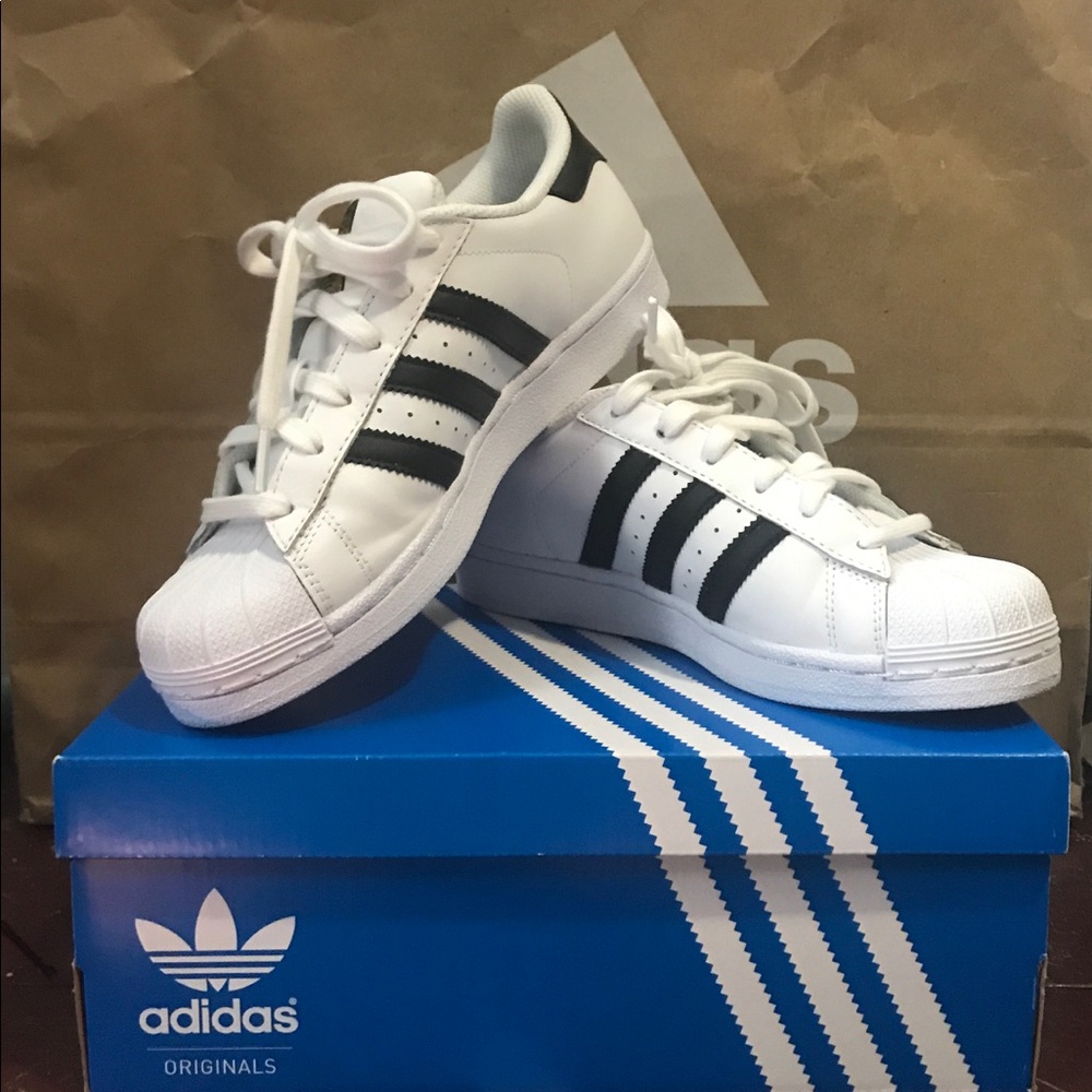 Brand new in the box adidas superstar